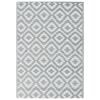 vidaXL Tapis d'ext&eacute;rieur ARAKIL gris 140 x 200 cm PP