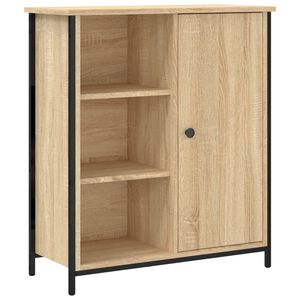 vidaXL Buffet ch&ecirc;ne sonoma 70x30x80 cm bois d'ing&eacute;nierie
