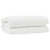 vidaXL Ensemble de Duvet avec oreiller 2 pcs Blanc Microfibre