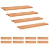 vidaXL Marches d'escalier 12 pi&egrave;ces 120 x 25 x 2 cm Vernis