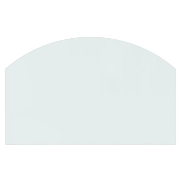 vidaXL Plaque de verre pour chemin&eacute;e 80x50 cm