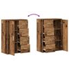 vidaXL Buffet Bois ancien 60 x 31 x 84 cm Bois d'ing&eacute;nierie