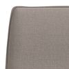 vidaXL Banc Taupe 100x75x76 cm Tissu
