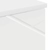vidaXL Cabinet de salle de bain avec stockage Blanc 30 x 35 x 192 cm