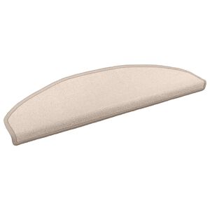 vidaXL Tapis d'escalier auto-adh&eacute;sifs 15 pi&egrave;ces 80 x 24,5 x 3,5 cm