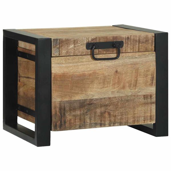 vidaXL Coffres de rangement 40 x 30 x 30 cm Bois de manguier massif