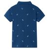 Polo pour enfants bleu foncé 92