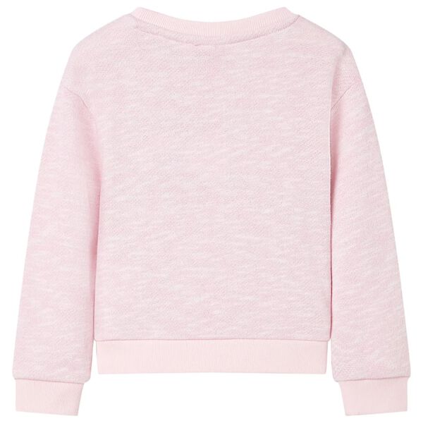 Sweatshirt pour enfants lilas clair 140
