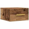 vidaXL Cabinet de chevet 35 x 35 x 20 cm Bois d'ing&eacute;nierie Bois ancien