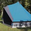 vidaXL Tente Tipi familiale avec toit Bleu et gris 400 x 346 x 250 cm