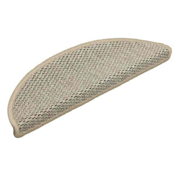 vidaXL Tapis d'escalier autocollants 30 pcs 56x17x3 cm vert clair