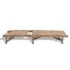 vidaXL Chaise longue Bambou