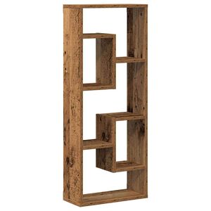 vidaXL &Eacute;tag&egrave;re murale en bois ancien 36 x 16 x 90 cm Bois d'ing&eacute;nierie