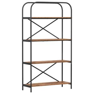 vidaXL &Eacute;tag&egrave;re 4 niveaux 80 x 30 x 146 cm Bois d'ing&eacute;nierie
