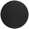 vidaXL Plateau de table &Oslash; 70 x 1,5 cm Rond Bois d'ing&eacute;nierie Noir