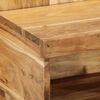 vidaXL Table de chevet 50x27x50 cm bois d'acacia solide