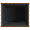 vidaXL Jardini&egrave;re marron 36x30x32 cm r&eacute;sine tress&eacute;e
