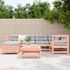 vidaXL Salon de jardin 7 pcs bois massif sapin de douglas