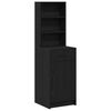 vidaXL Haut Armoire Ch&ecirc;ne noir 41 x 40 x 135 cm Bois d'ing&eacute;nierie