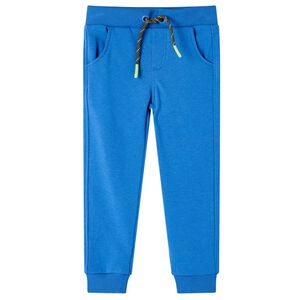 vidaXL Pantalon de surv&ecirc;tement pour enfants bleu 104