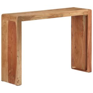 vidaXL Table console 110x30x76 cm bois massif d'acacia