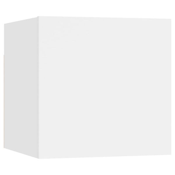 vidaXL Ensemble de meubles TV 5 pcs Blanc Bois d'ingénierie