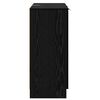 vidaXL Buffets 2 pcs Ch&ecirc;ne noir 60 x 30 x 70 cm Bois d'ing&eacute;nierie