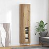 vidaXL Haut Armoire 2 pcs Ch&ecirc;ne artisanal Bois d'ing&eacute;nierie