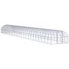 vidaXL Poulailler d'ext&eacute;rieur 3x24x2 m Acier galvanis&eacute;
