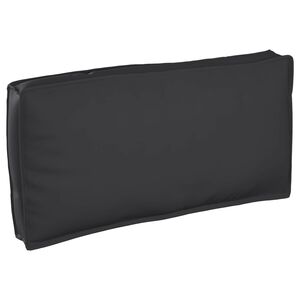 vidaXL Coussin Noir 120 x 60 x 12 cm Tissu Oxford