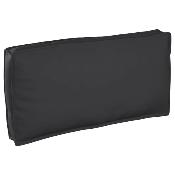 vidaXL Coussin Noir 120 x 60 x 12 cm Tissu Oxford