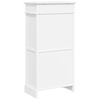 vidaXL Armoire &agrave; chaussures Blanc 50 x 28 x 98 cm Bois de Paulownia