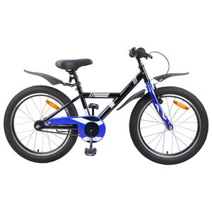 vidaXL V&eacute;lo pour Enfants 18 Pouces pour les 5-7 ans Noir