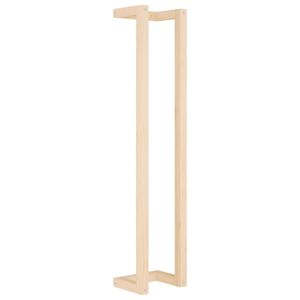 vidaXL Porte-serviette 23x18x110 cm Bois de pin massif