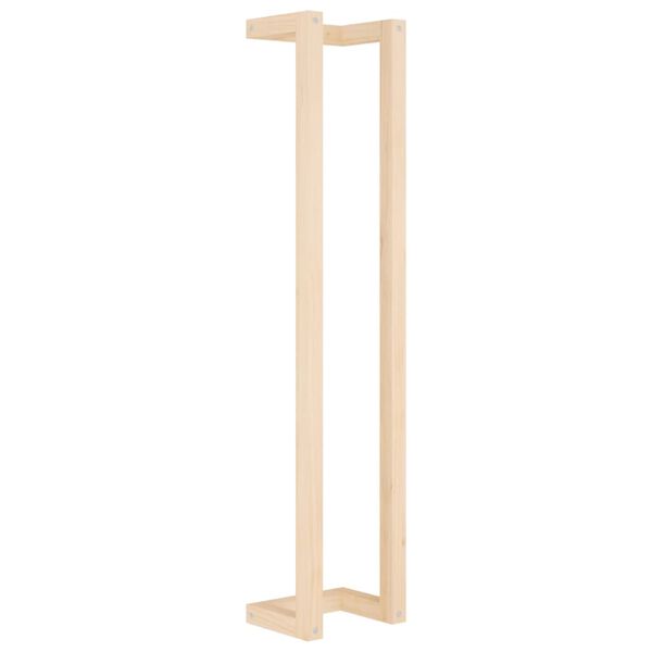 vidaXL Porte-serviette 23x18x110 cm Bois de pin massif