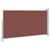 vidaXL Auvent lat&eacute;ral r&eacute;tractable de patio 160 x 300 cm Marron