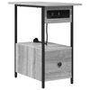 vidaXL Cabinet de chevet Gris Sonoma 60 x 30 x 61 cm Bois d'ing&eacute;nierie