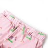 Short pour enfants avec cordon de serrage rose clair 92