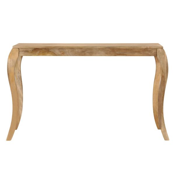 vidaXL Table de salle &agrave; manger 118x60x76 cm Bois de manguier massif