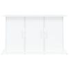 vidaXL Support pour aquarium blanc 101x41x58 cm bois d'ingénierie