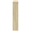 VidaXL Cadre de cheminée chêne sonoma 100x20x100 cm bois d'ingénierie