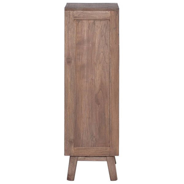 vidaXL Buffet avec 5 tiroirs 40x30x100 cm bois de teck massif