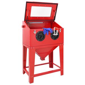 vidaXL Cabinet de Sablage 245 L 120PSI Acier lamin&eacute; &agrave; froid