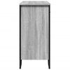vidaXL Buffet sonoma gris 79,5x35,5x74,5 cm bois d'ing&eacute;nierie