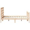 vidaXL Cadre de lit sans matelas bois de pin massif