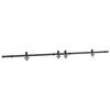 vidaXL Kit de quincaillerie de porte coulissante 305 cm acier noir