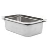 vidaXL R&eacute;cipients Gastronorm 2 pcs GN 1/1 150 mm Acier inoxydable