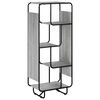 vidaXL Buffet haut Sonoma gris 60 x 37,5 x 144 cm Bois d'ing&eacute;nierie