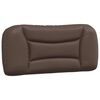 vidaXL Cadre de lit sans matelas Hvar marron 90x190 cm similicuir