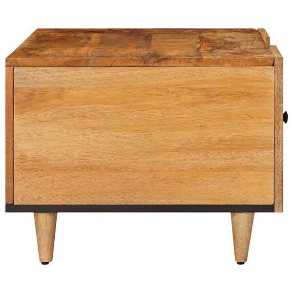 vidaXL Table basse Naturel 100 x 54 x 40 cm Bois de mangue massif